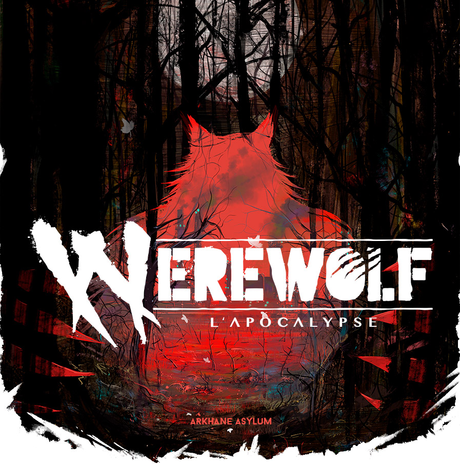 Couverture du livre de base Werewolf: l'Apocalypse