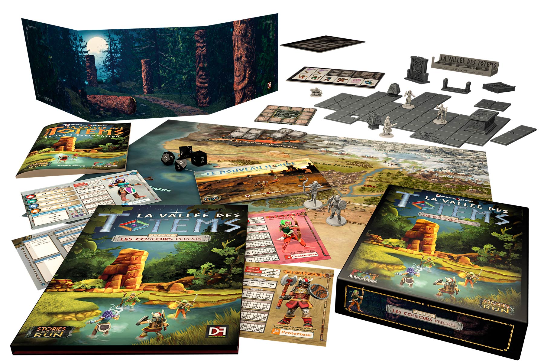 La Vallée des Totems le jeu de rôle et d'exploration de la Dungeons Factory