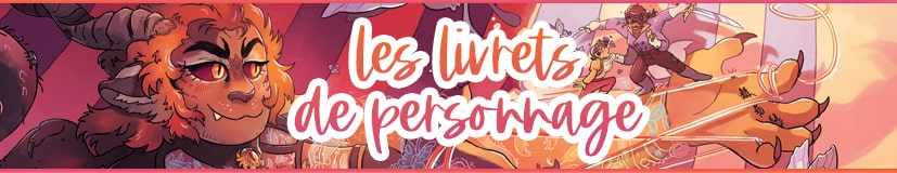 Livrets de personnage