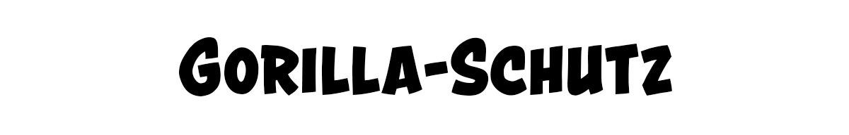 Gorilla-Schutz