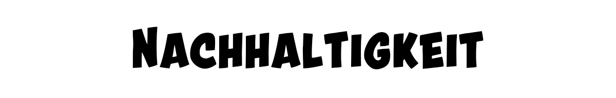 Nachhaltigkeit
