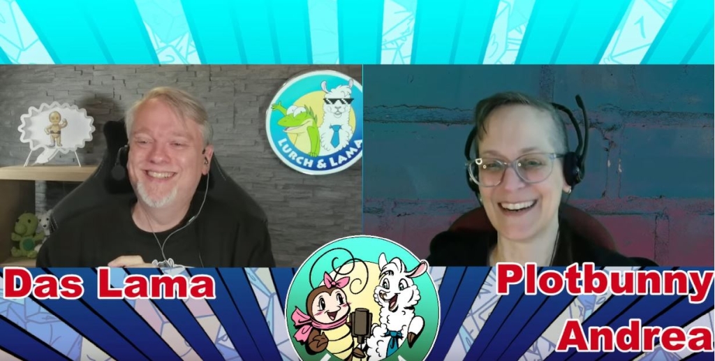 Screenshot aus dem Talk bei LuLa mit Jens und Andrea