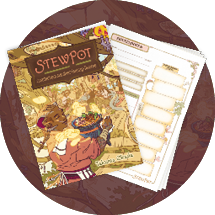 Stewpot Spielbögen in einer Mappe