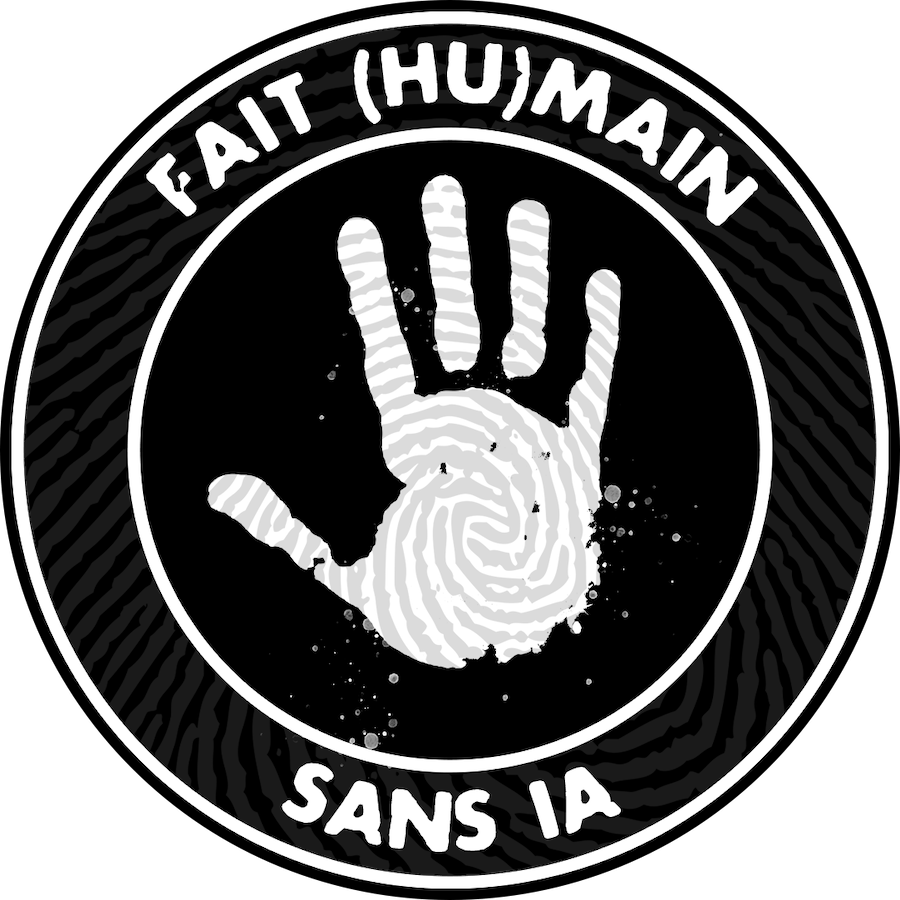 Toute la production de Scriptarium est réalisée par des humains.