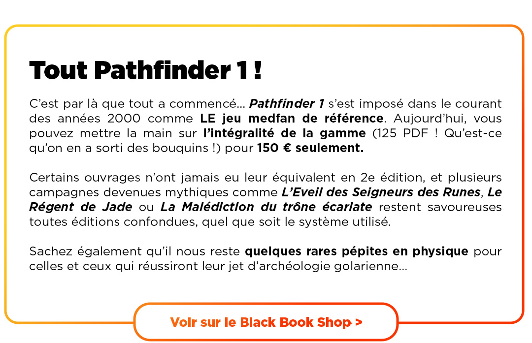 Pathfinder 1 là où tout a commencé
