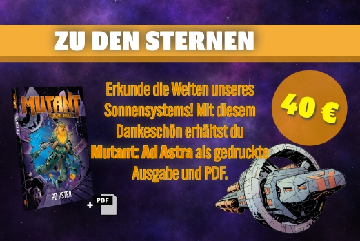 Zu den Sternen - 40 Euro - Ad Astra als gedrucktes Buch und PDF