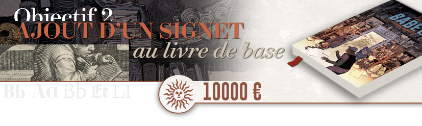 Ajout d'un signet au livre de base