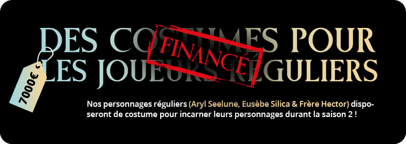 Costumes pour les joueurs réguliers