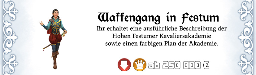 Waffengang in Festum