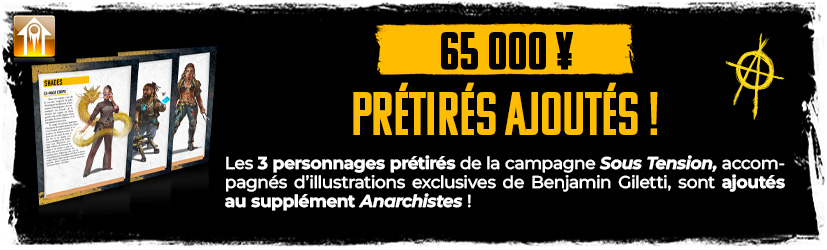 pretires sous tension