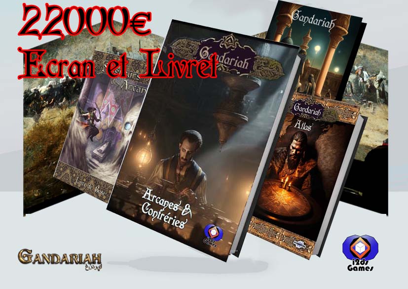 Livre de Base + Balad al-Jamah + Atlas + Arcanes et Confréries + Ecran 4 volets