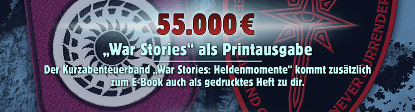 „War Stories“ wird als gedrucktes Heft ausgeliefert.