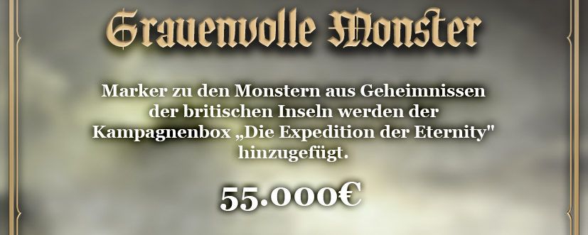 Marker zu den Monster aus Geheimnisse der britischen Inseln
