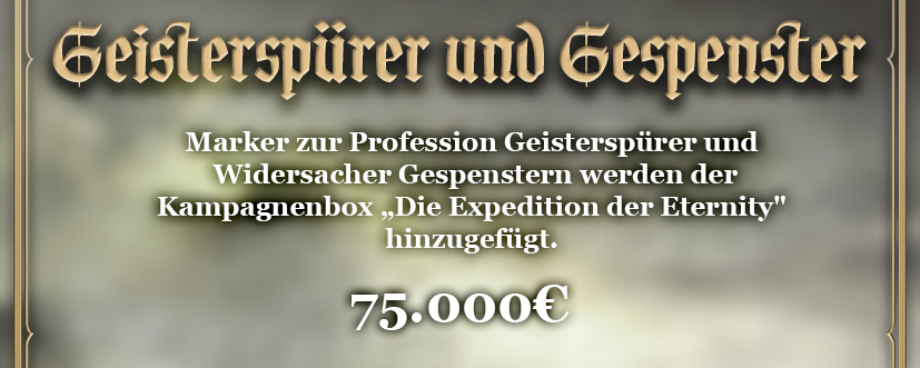 Marker zur Profession Geisterspürer und Widersacher Gespenstern