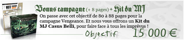 Kit Casus offert +6 pages pour la campagne