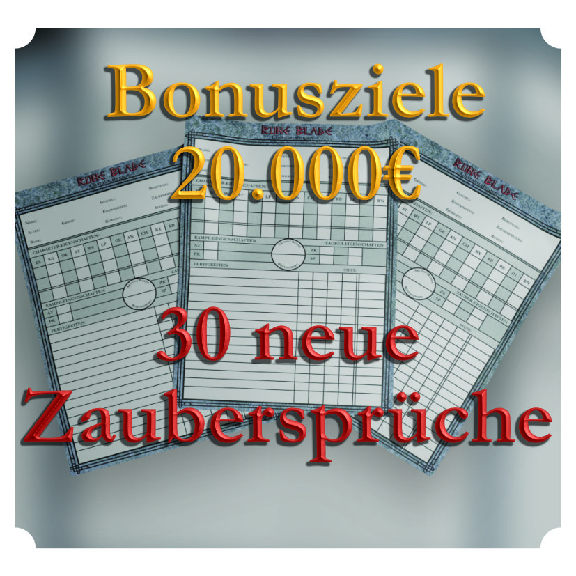 Weitere 30 Zaubersprüche für Magier & dem Azarak Volk!