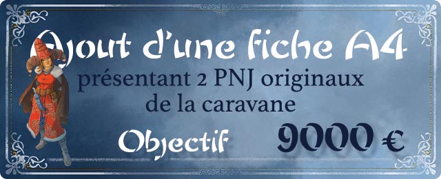 Ajout d'une fiche A4 présentant deux PNJ