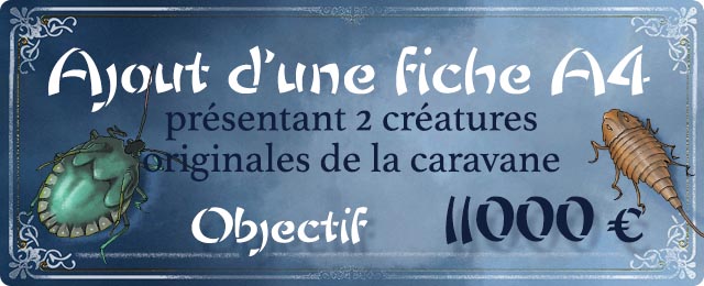 Ajout d'une fiche A4 présentant deux créatures
