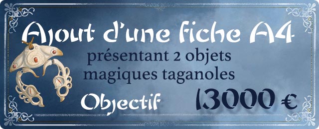 Ajout d'une fiche A4 présentant deux objets magiques
