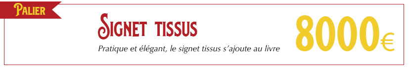 Ajout signets tissu