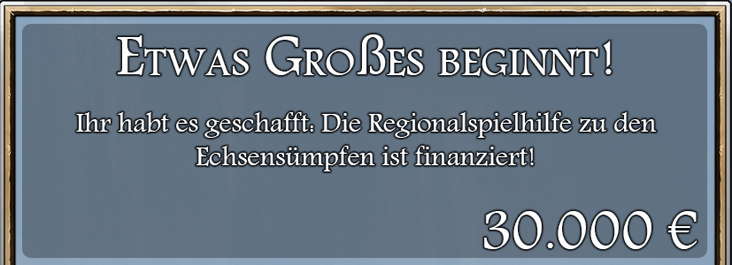 Etwas Großes beginnt!