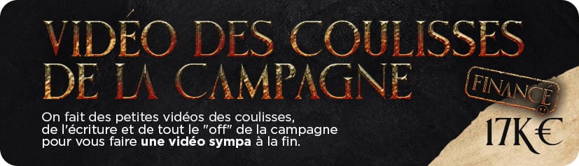 Vidéo des coulisses de la campagne