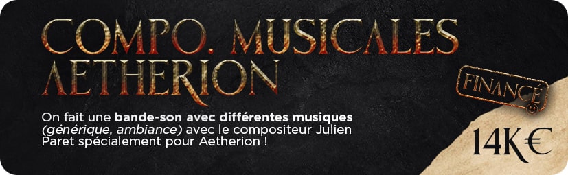 Des compositions musicales Aetherion