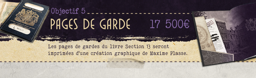 Pages de garde imprimées