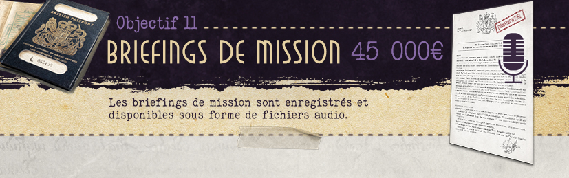 Ajout de briefings audio