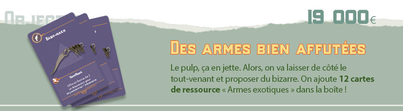 Des armes bien affutées