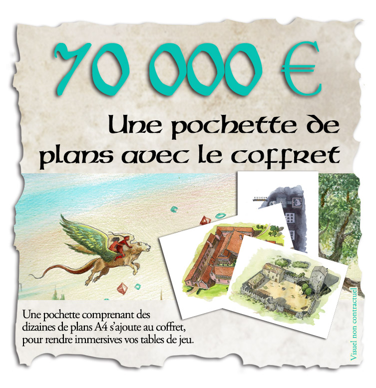 Pochette de plans A4 pour les joueurs