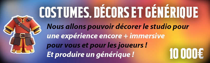Costumes, Décors et Générique