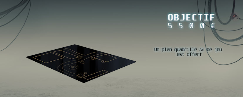 Un plan quadrillé A2 de jeu est offert