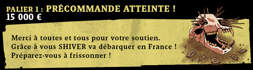 Précommande atteinte!