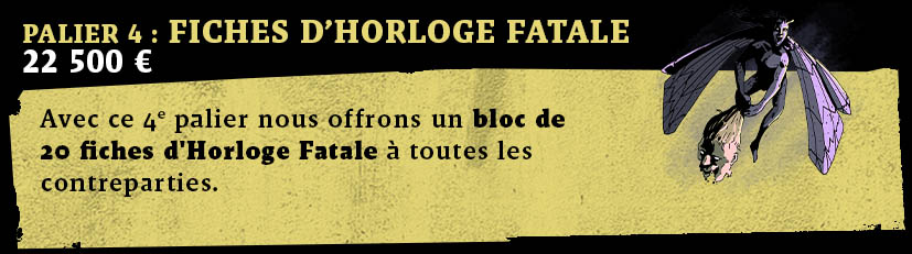 4e palier - Bloc de fiches Horloge Fatale