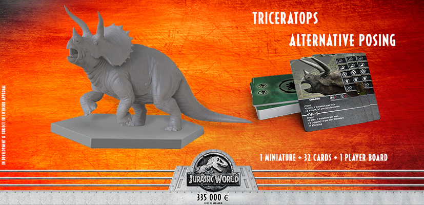 TRICERATOPS ALTERNATIVE POSING