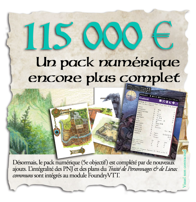 Plus de contenu pour FVTT