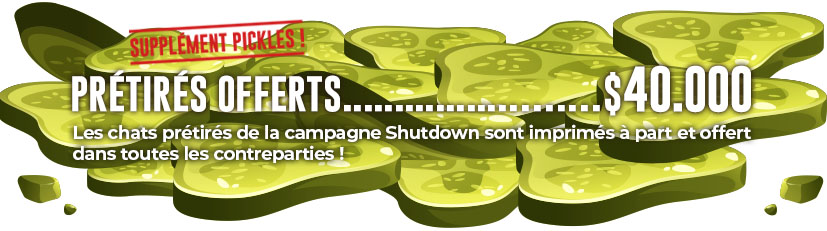 Prétirés offerts