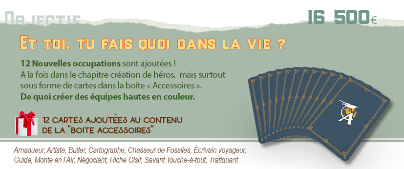 12 nouvelles occupations