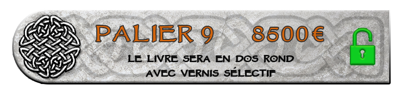 Le livre sera en dos rond avec vernis sélectif