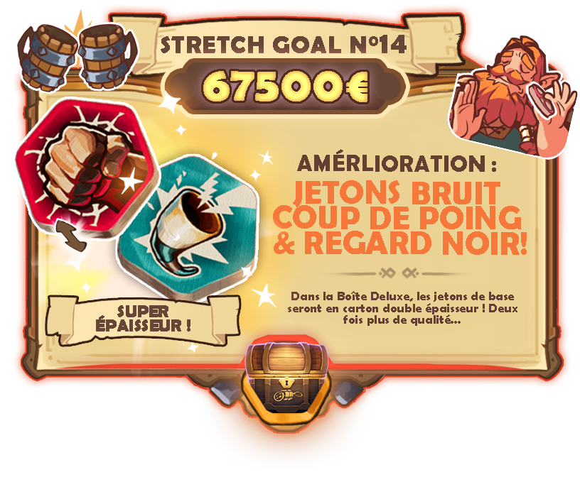 SG 14 - Amélioration des Jetons Bruit, Coup de Poing, et Regard Noir ! [DELUXE]