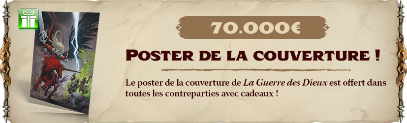 Poster La Guerre des immortels offert