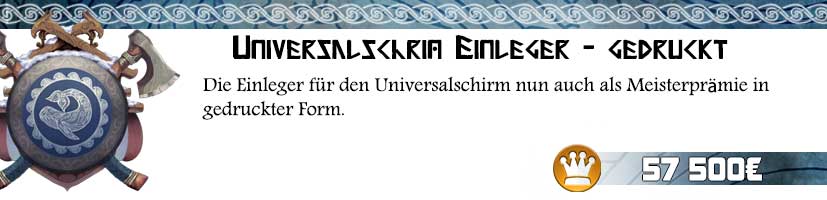 Meisterprämie: Universalschirm-Einleger