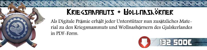 Digitale Prämie: Kriegsmammuts & Wollnashörner
