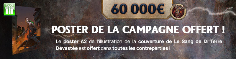 Poster Sang de la terre dévastée