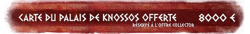 CARTE DU PALAIS DE KNOSSOS OFFERTE
