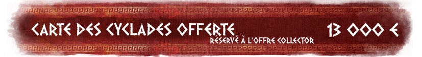 La carte des cyclades offerte