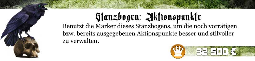 Meister Stanzbögen Aktionspunkte