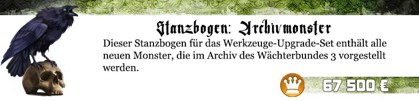 Meister Stanzbögen Monster Archiv