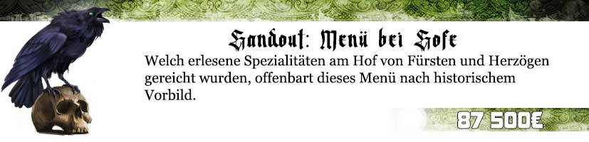 allg Menü bei Hof